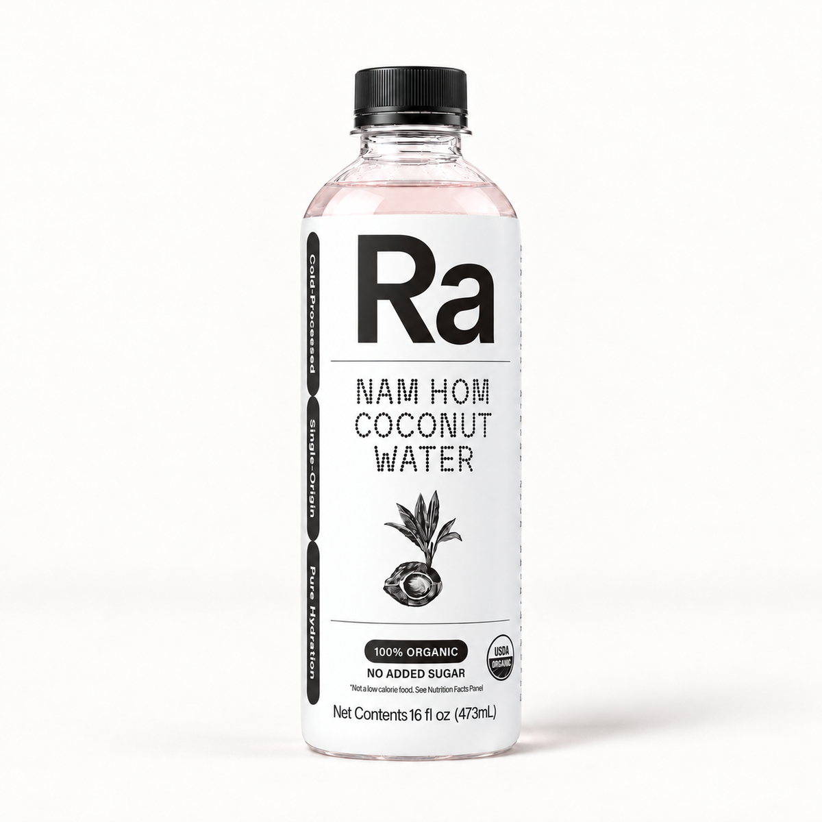 Ra Nam Hom coconut water bottle